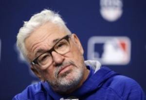 Chicago Cubs manager Joe Maddon listens to a question at a press conference before the Cubs faced the New York Mets in Game 1 of the National League baseball championship series Saturday, Oct. 17, 2015, in New York. (AP Photo/Julie Jacobson)