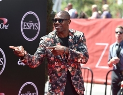 Former NFL player Terrell Owens arrives at the ESPY Awards at the Microsoft Theater on Wednesday, July 13, 2016, in Los Angeles. (Photo by Jordan Strauss/Invision/AP)