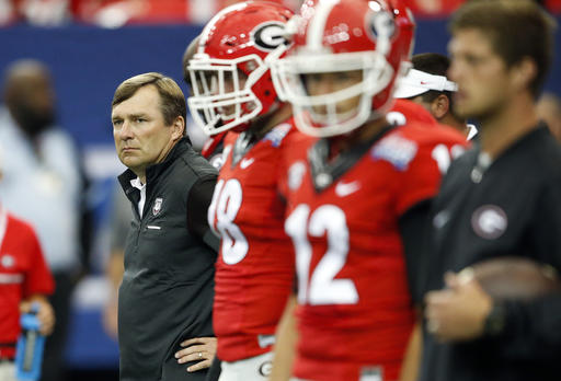 Georgia head coach Kirby Smart (AP Photo/John Bazemore, File)