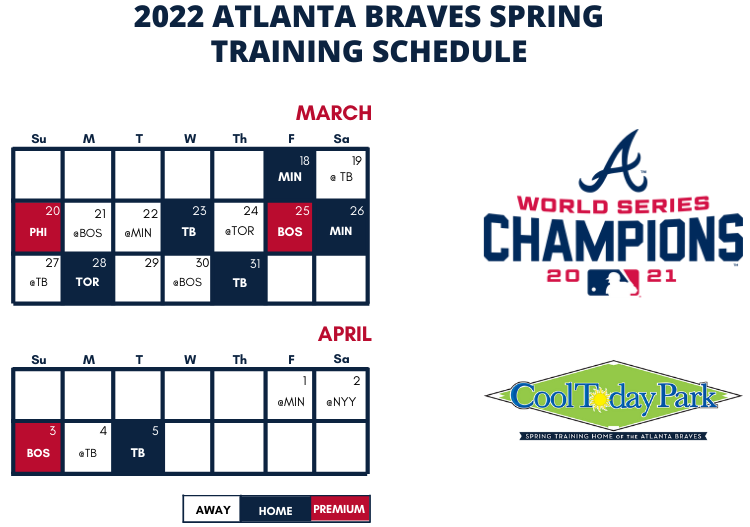 680 The Fan – Atlanta Braves Announce Revised 2022 Spring Training Schedule