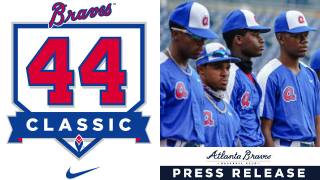 Atlanta Braves Release Roster for Fourth Annual 44 Classic presented by  Nike at Truist Park September 24-25